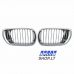 BMW 3 (E46) Facelift chromuotos grotelės